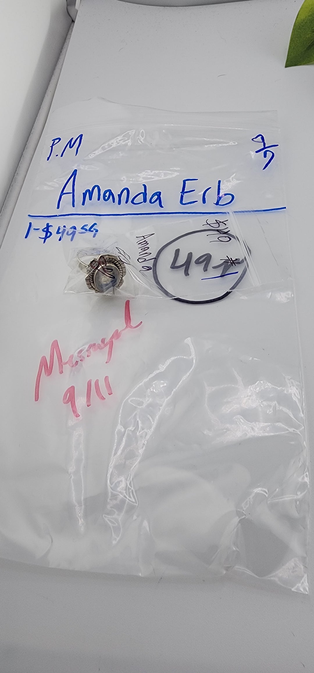 PM SHOW 48HR - RESERVED FOR: Amanda Erb - 9/7/2025 FL tiktok Live Show - 1 Sterling Silver Items