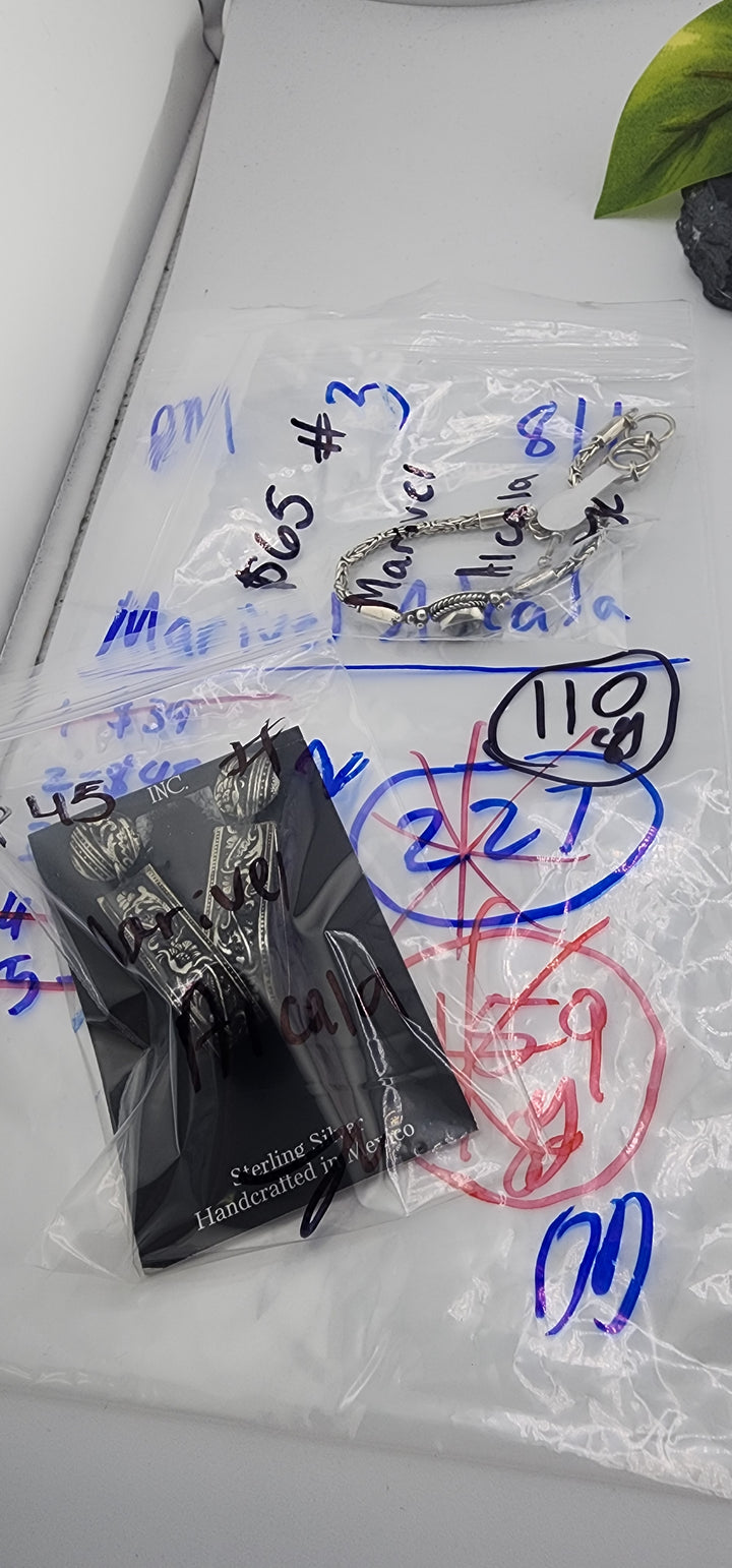 PM SHOW 48HR - RESERVED FOR: Marivel Alcala  - 8/1/2025 FL tiktok Live Show - 2 Sterling Silver Items