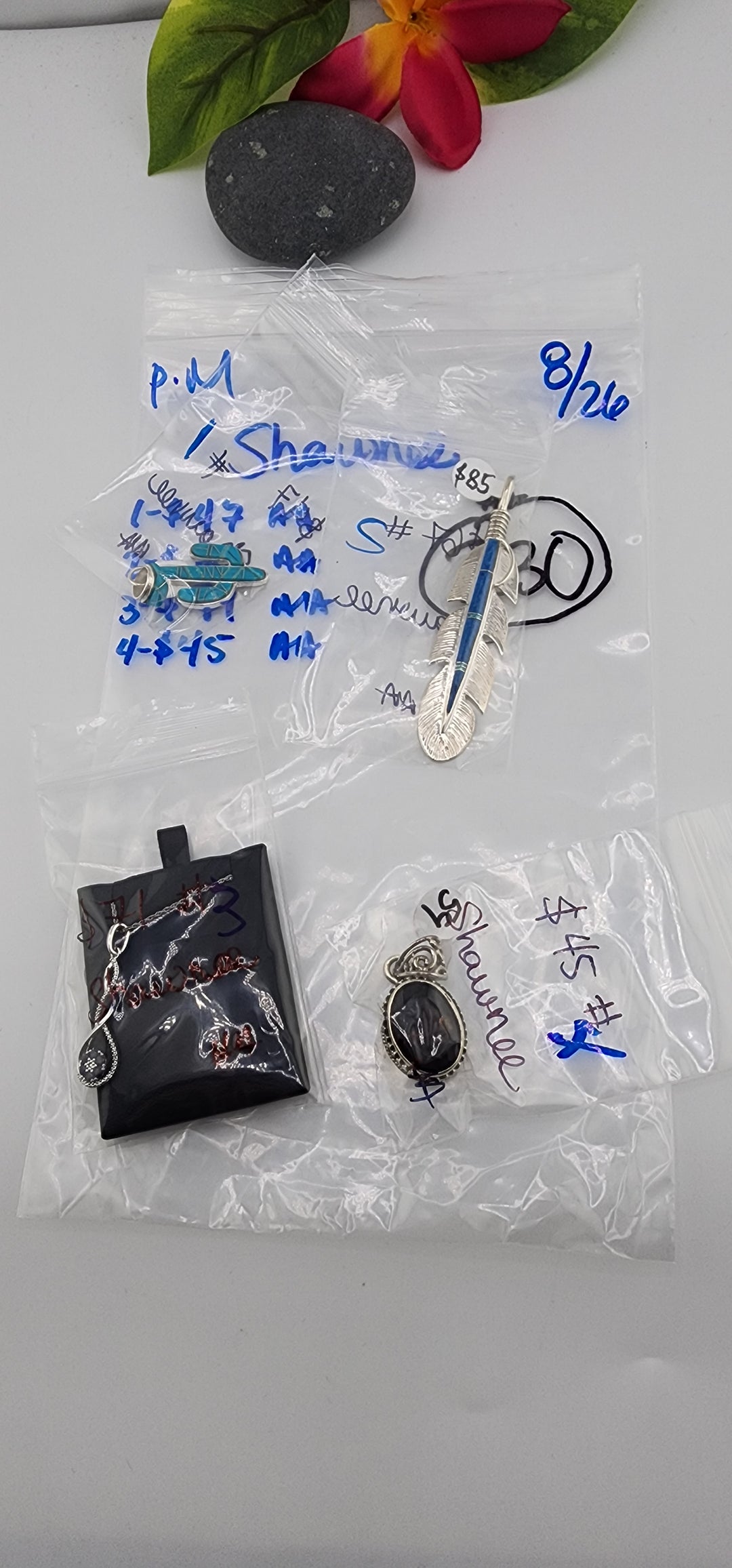 PM SHOW 48HR - RESERVED FOR:  - Shawnee 8/26/2025 FL tiktok Live Show - 4 Sterling Silver Items