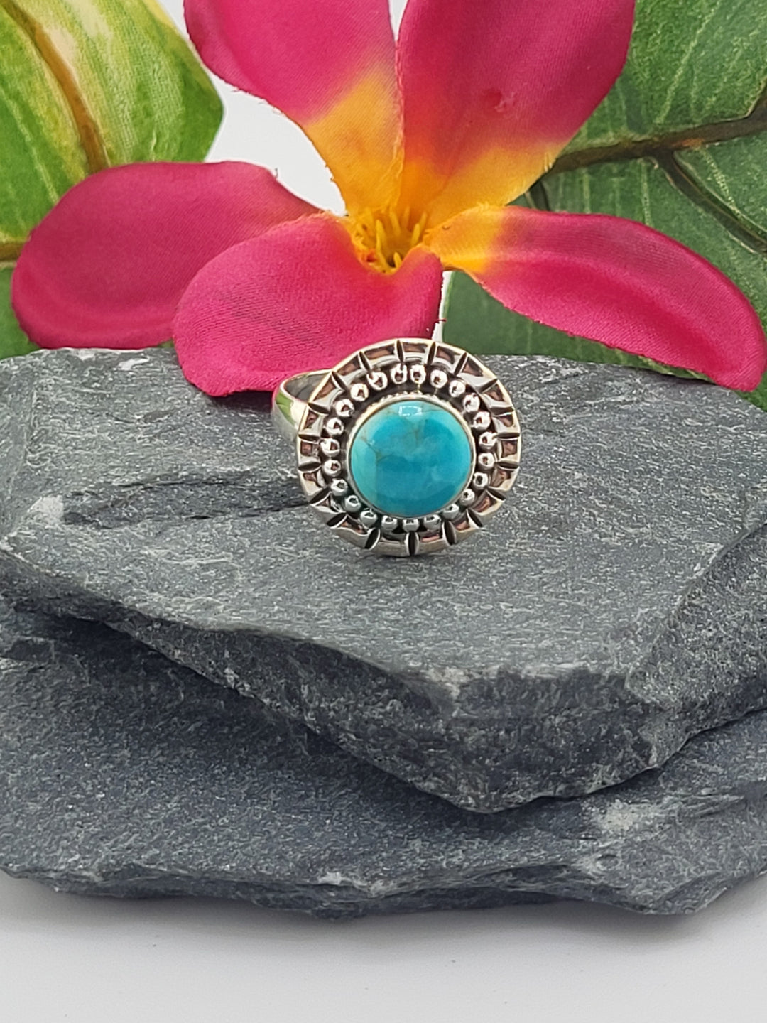 Kingman Turquoise Ring