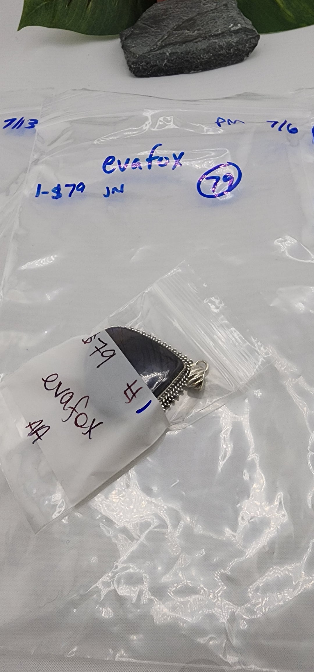 RESERVED FOR:  evafox- 7/6/2025 tiktok Reservation Live Show - 1 Sterling Silver Items