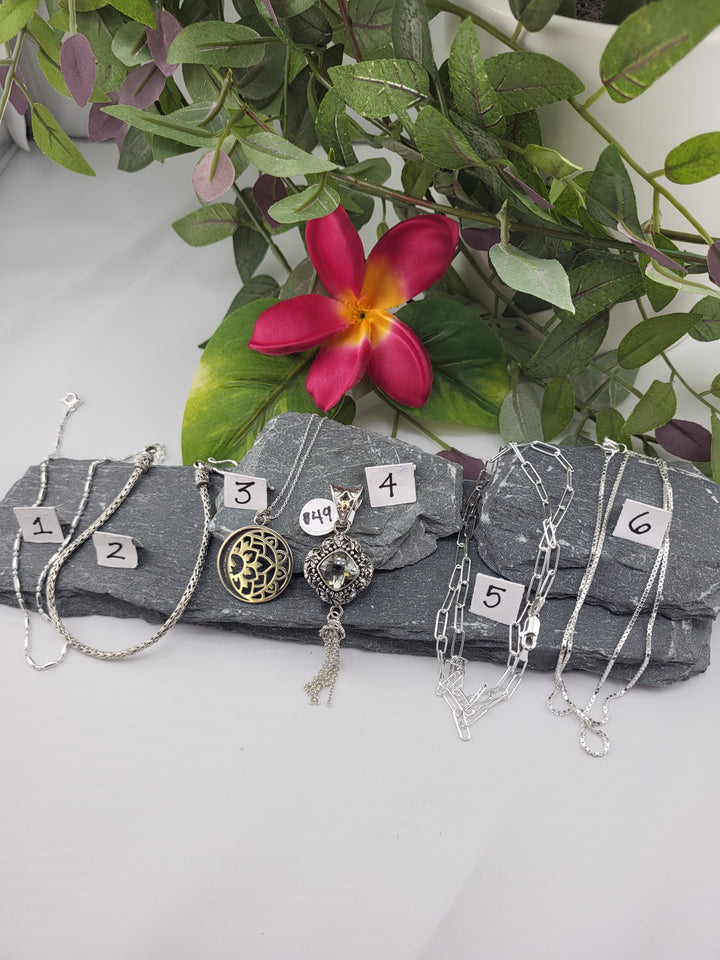 RESERVED FOR:  Rahnay -11/15/2024 - 8 Sterling Silver Items