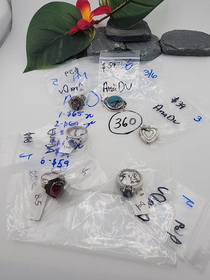 AnaDV - 3/6/26 - 6 925 Sterling Silver Items