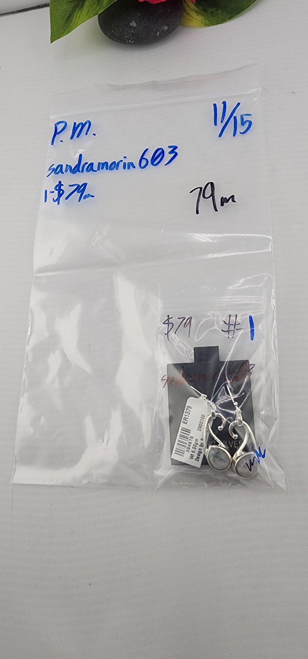 PM SHOW 48HR - RESERVED FOR: sandramorin603 - 11/15/2025 tiktok Live Show - 1 Sterling Silver Items