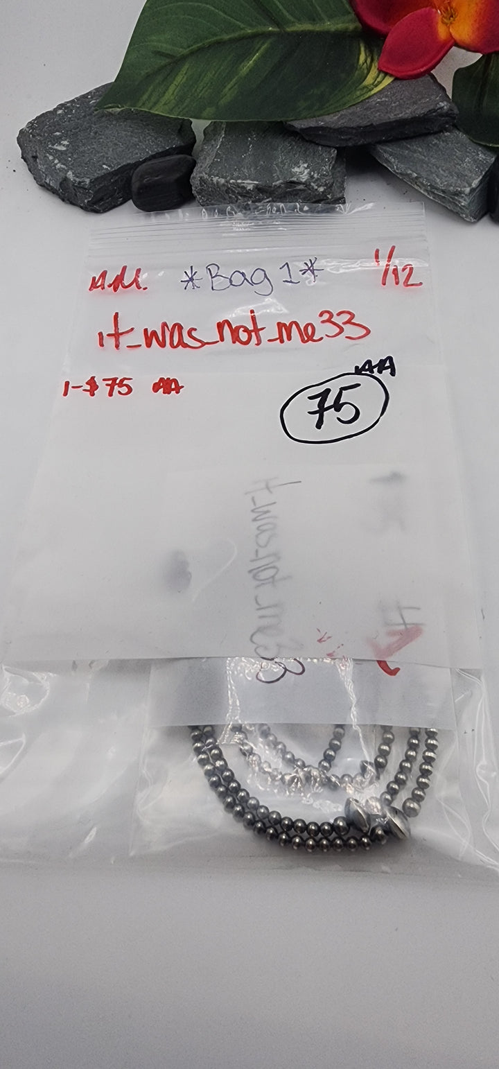 Custom sterling silver items - AM SHOW RESERVED FOR: it_was_not_me33 *Bag 1* - 1/12/2026 FL tiktok Live Show - 1 Sterling Silver Items