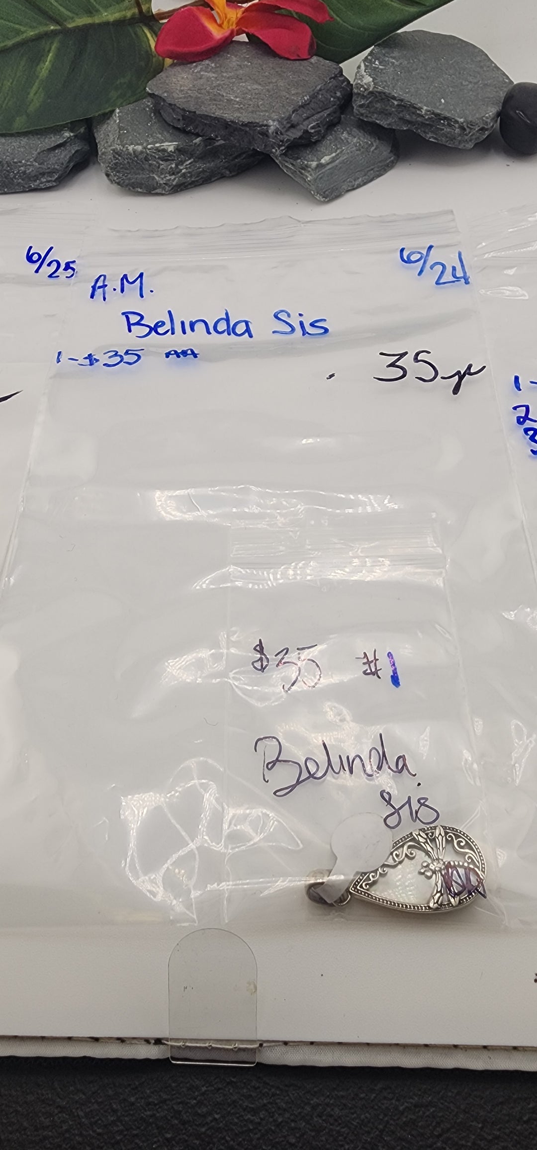 RESERVED FOR: Belinda Sis- 6/24/2025 tiktok A.M Live Show - 1 Sterling Silver Items