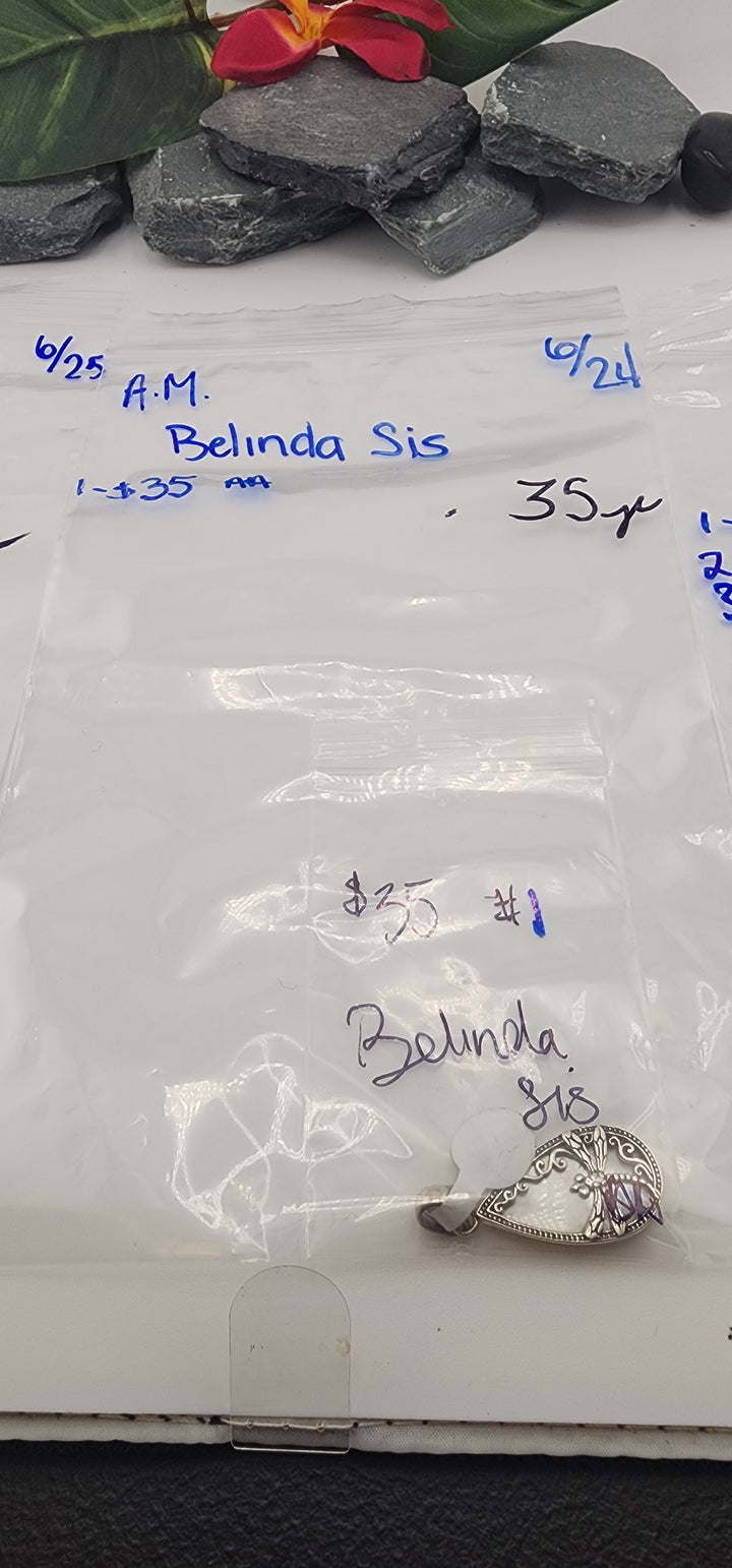 RESERVED FOR: Belinda Sis- 6/24/2025 tiktok A.M Live Show - 1 Sterling Silver Items