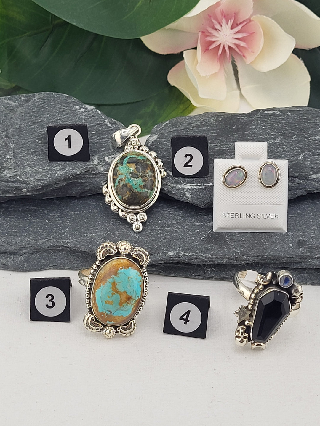 RESERVED FOR: Sierra P - 1/8/2025 - 4 Sterling Silver Items