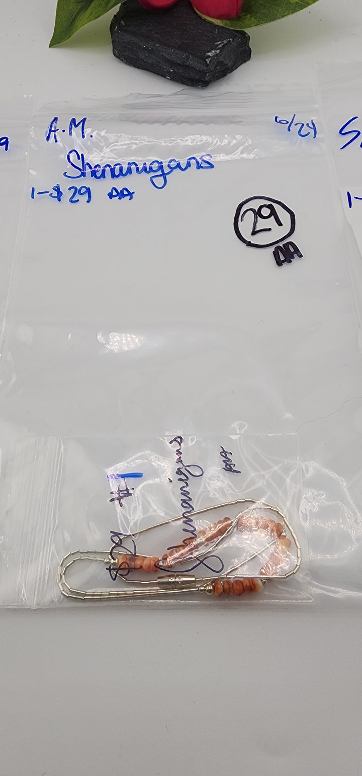 RESERVED FOR: Shenanigans - 6/24/2025 tiktok A.M Live Show - 1 Sterling Silver Items