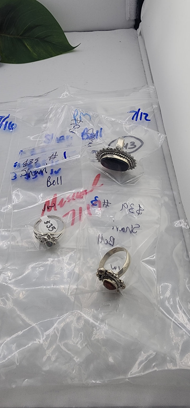 PM SHOW 48HR - RESERVED FOR: Shari Bell - 7/12/2025 FL tiktok Live Show -3  Sterling Silver Items