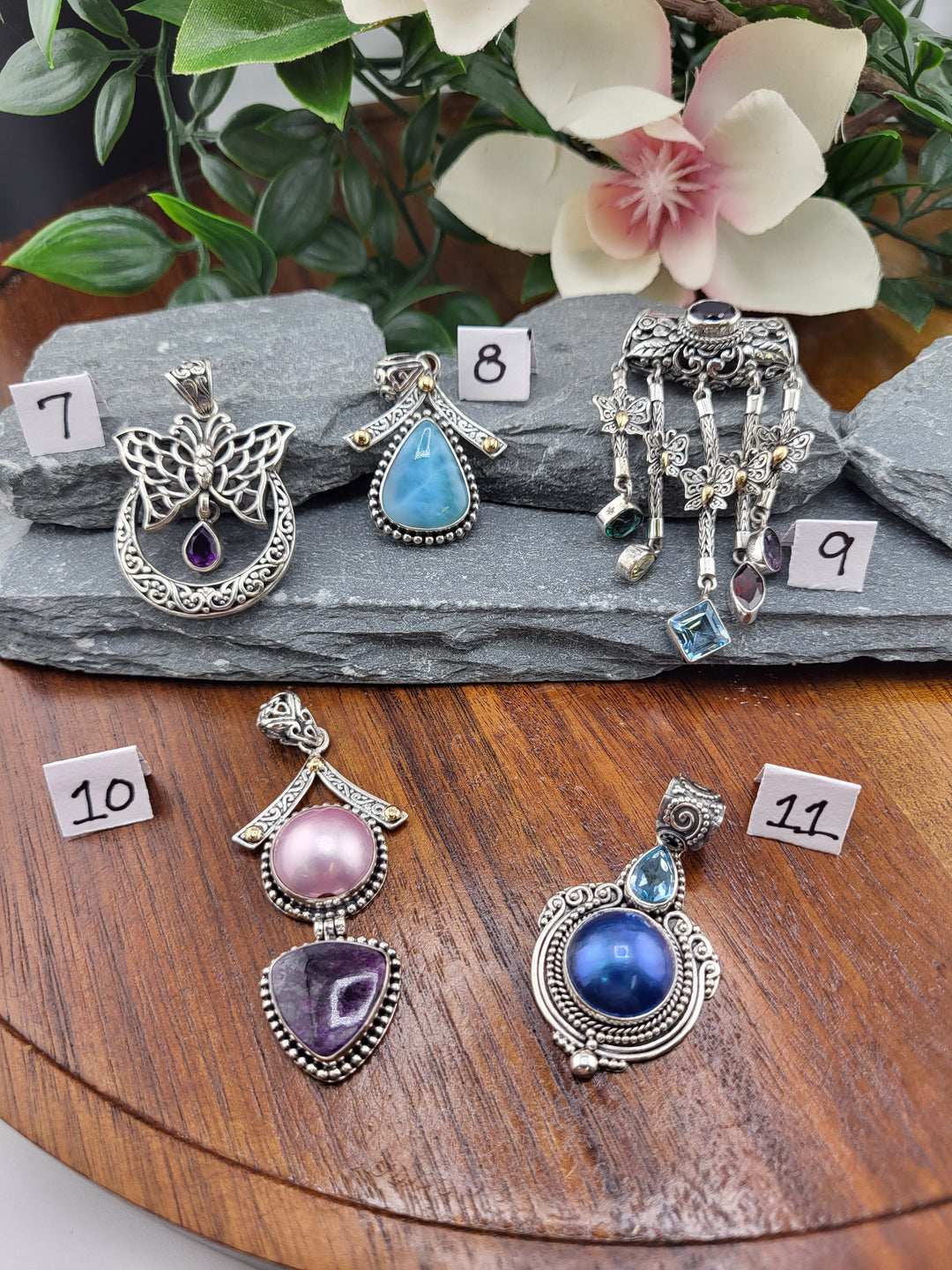 RESERVED FOR:  Emily❤️-10/26/2024 - 9 Sterling Silver Items