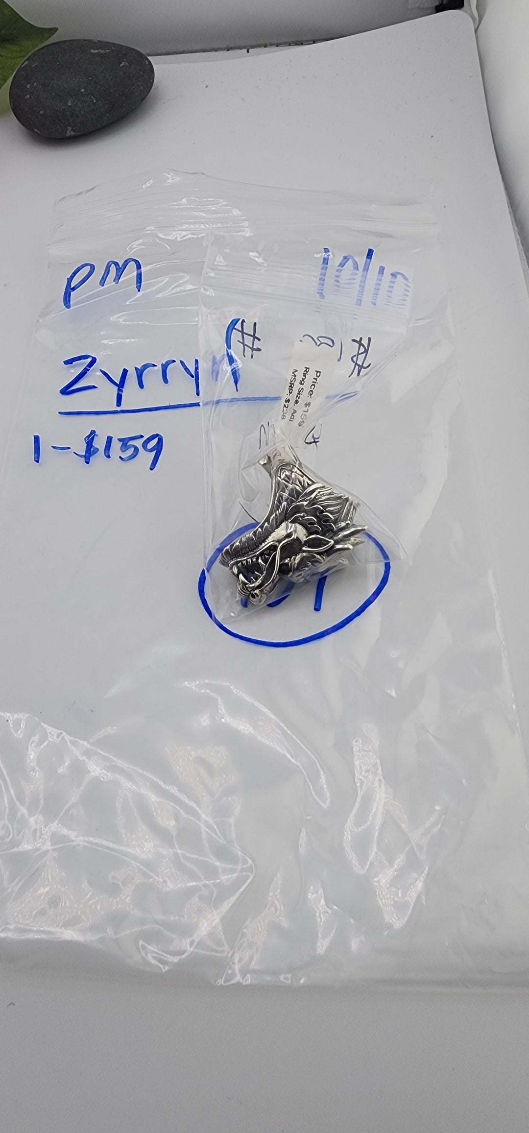 PM SHOW 48HR - RESERVED FOR: Zyrryn - 10/10/2025 FL tiktok Live Show - 1 Sterling Silver Items