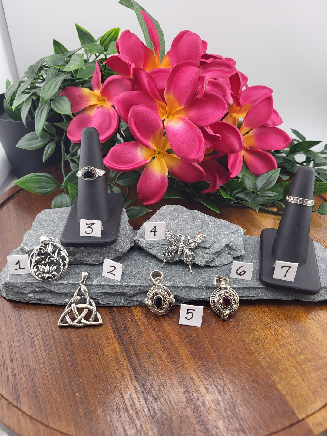 RESERVED FOR:  Gina -10/24/2024 -5 Sterling Silver Items