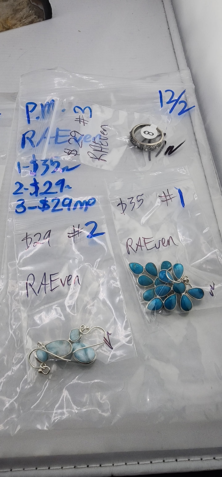 PM SHOW 48HR - RESERVED FOR: RAEven - 12/2/2025 tiktok Live Show - 3 Sterling Silver Items