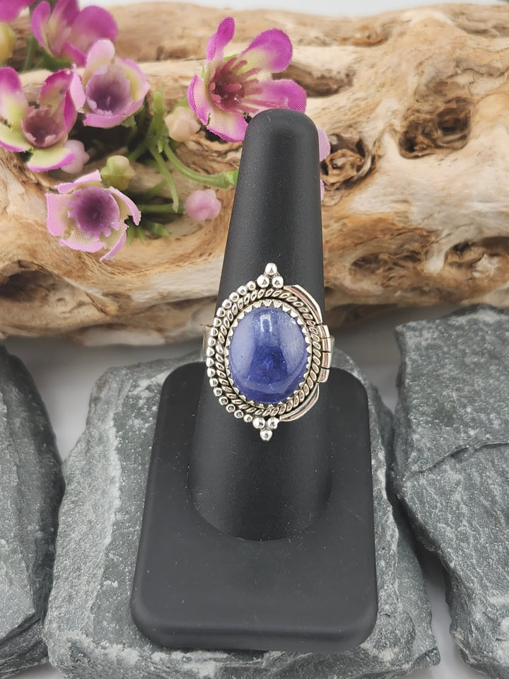 Tanzanite Oval Ring Size 8