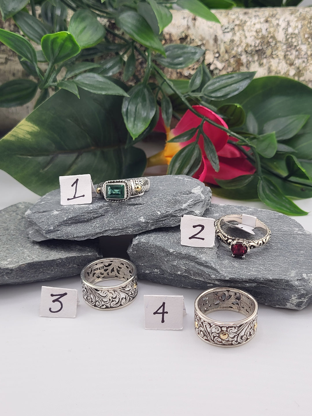 RESERVED FOR: Wei -11/09/2024 4 Sterling Silver Items