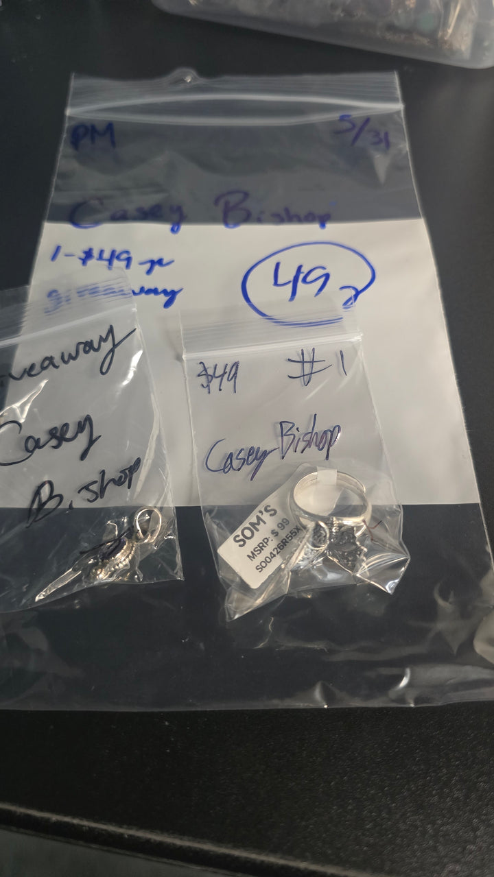 Casey Bishop  - 5/31/26 PM - 1 925 Sterling Silver