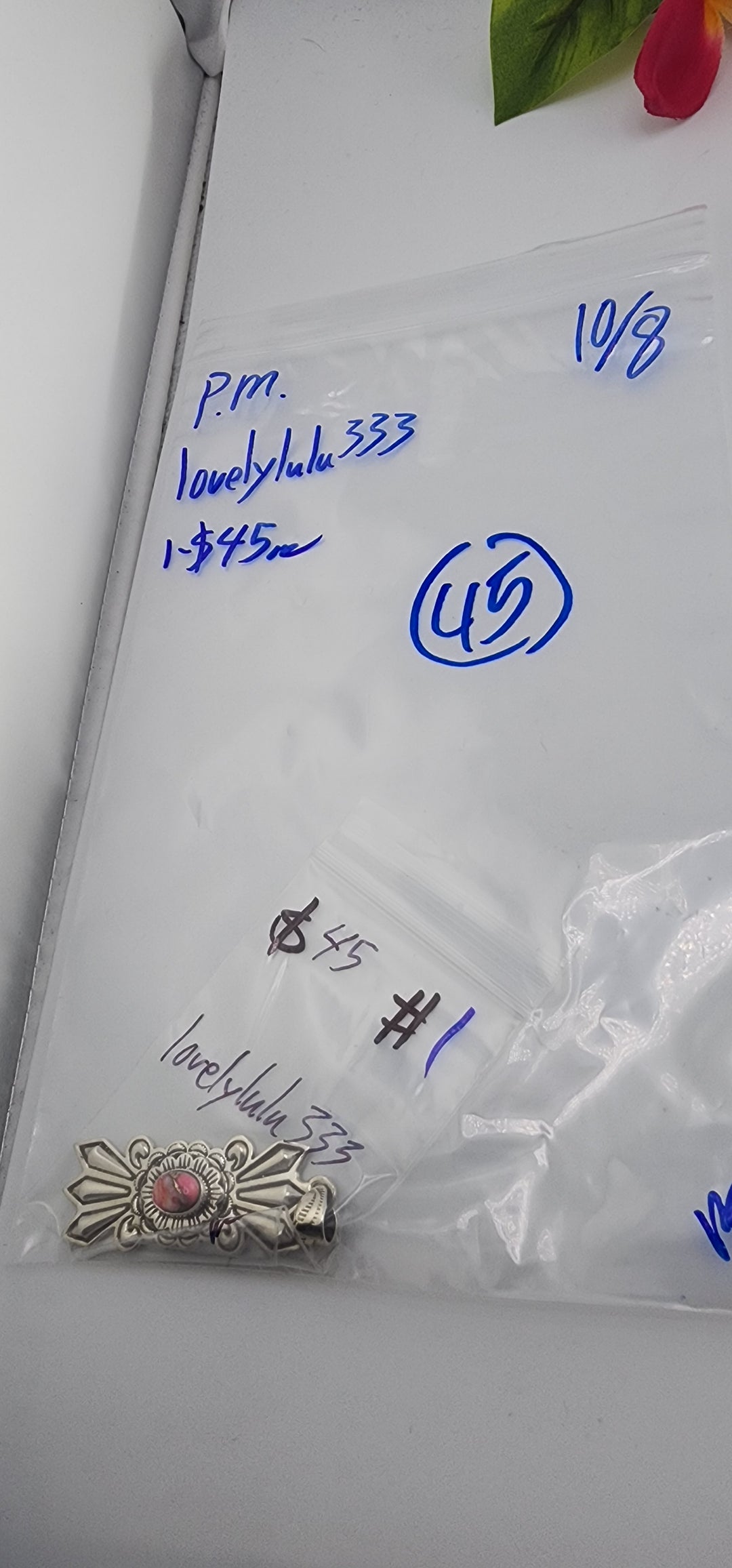 PM SHOW 48HR - RESERVED FOR: lovelylulu333 - 10/8/2025 FL tiktok Live Show - 1 Sterling Silver Items