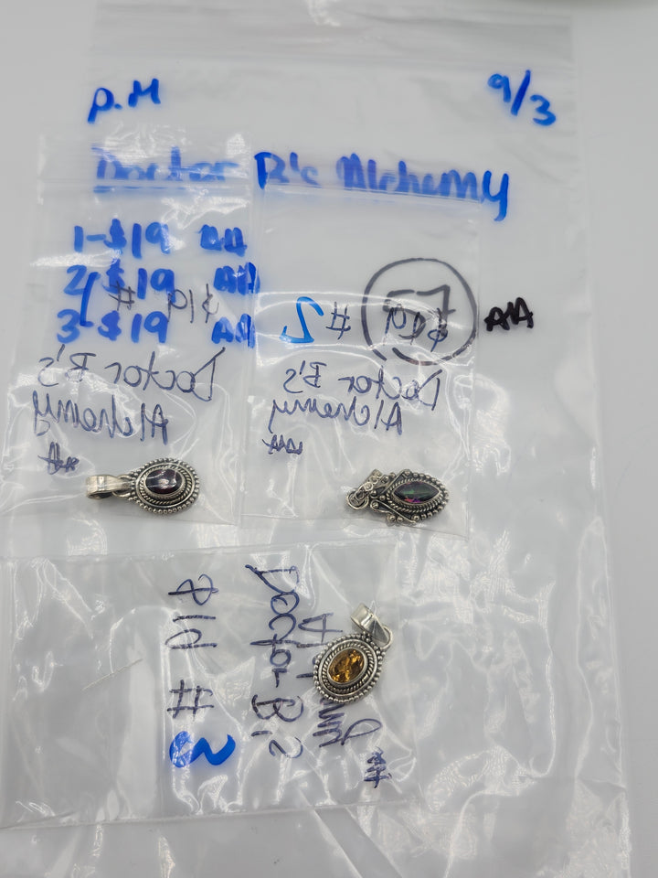 PM SHOW 48HR - RESERVED FOR: Doctor B's Alchemy - 9/03/2025 FL tiktok Live Show - 3 Sterling Silver Items