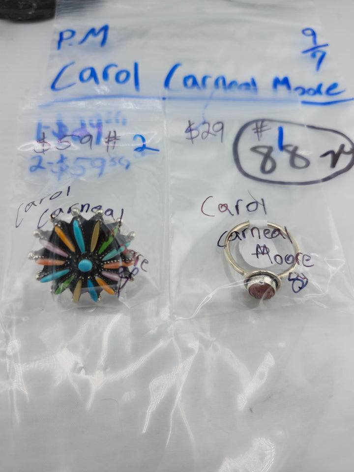PM SHOW 48HR - RESERVED FOR: Carol Carneal Moore - 9/7/2025 FL tiktok Live Show - 2 Sterling Silver Items