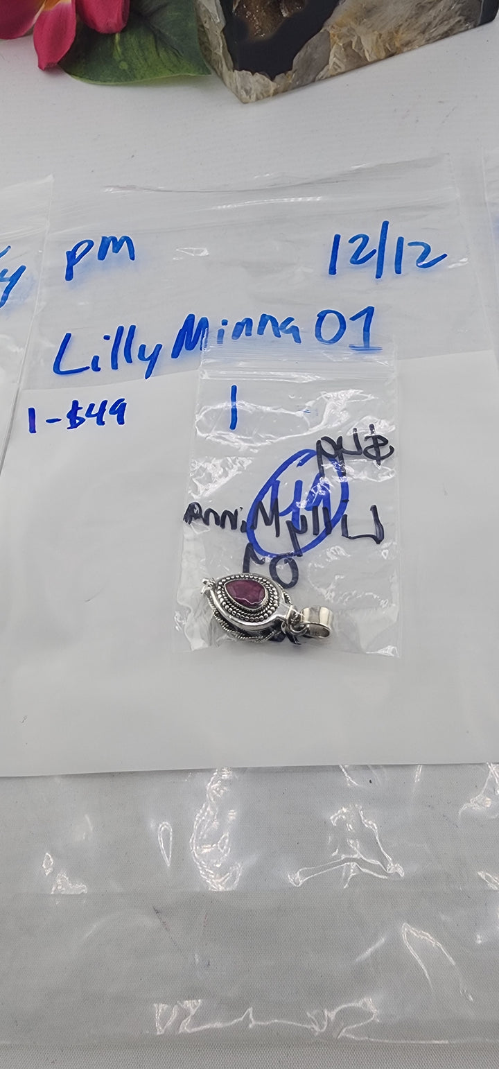 PM SHOW 48HR - RESERVED FOR: LillyMinna01 - 12/13/2025 tiktok Live Show - 1 Sterling Silver Items