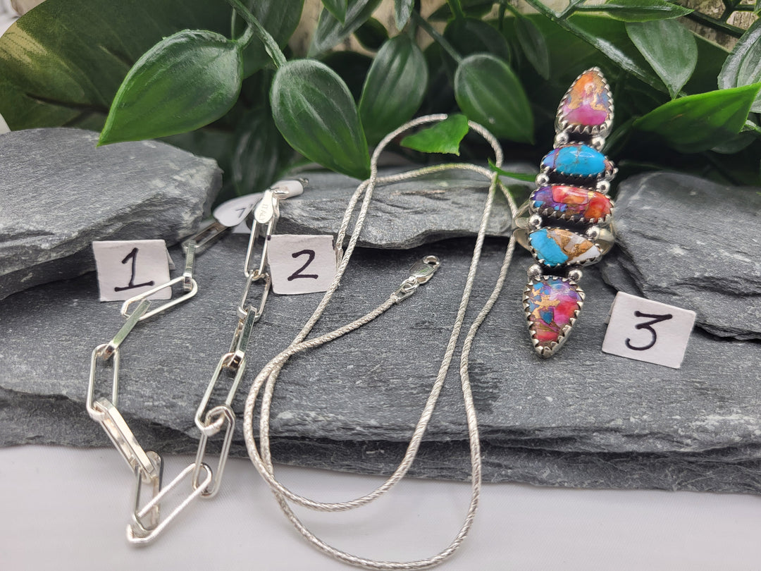 RESERVED FOR:   Elizabeth Hartless-11/11/2024 -3 Sterling Silver Items