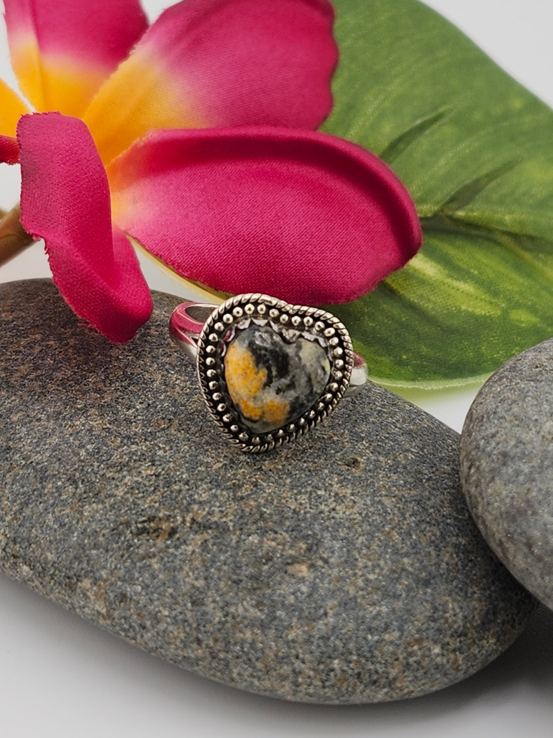 Bumblebee Jasper Ring