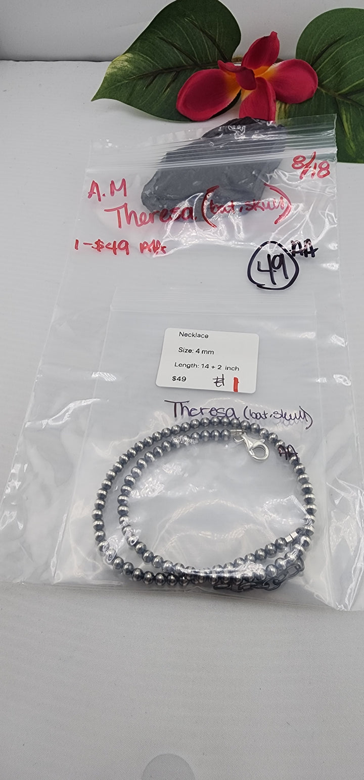 AM SHOW 48HR - RESERVED FOR: Theresa🦇💀 - 8/18/2025 FL tiktok Live Show - 1 Sterling Silver Items