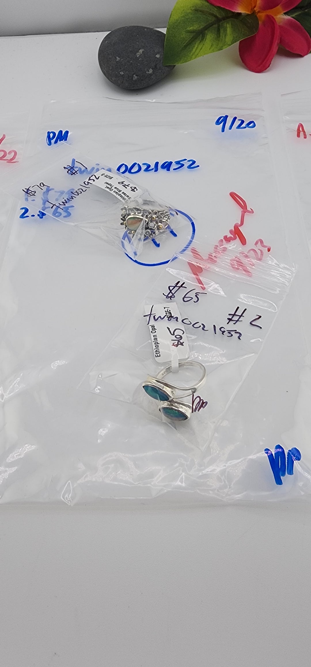 PM SHOW 48HR - RESERVED FOR:  twin0021952- 9/20/2025 FL tiktok Live Show -2 Sterling Silver Items