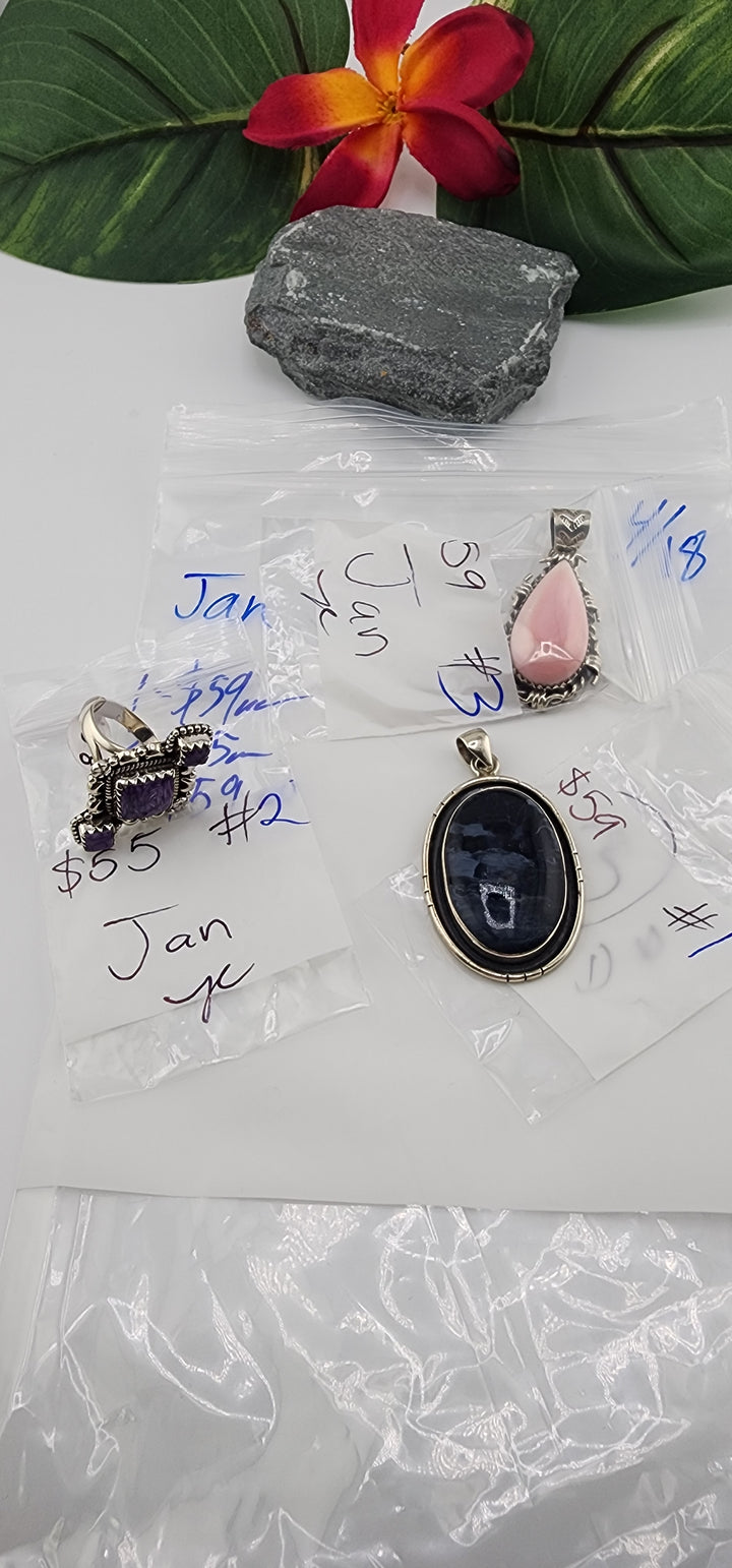 RESERVED FOR: Jan - 4/18/2025 tiktok Live Show - 3 Sterling Silver Items