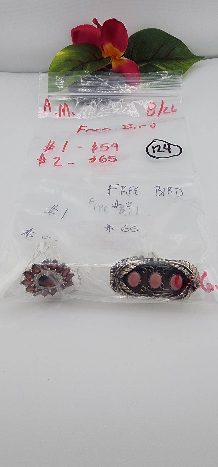 AM SHOW 48HR - RESERVED FOR: FREE BIRD - 8/26/2025 FL tiktok Live Show - 2 Sterling Silver Items