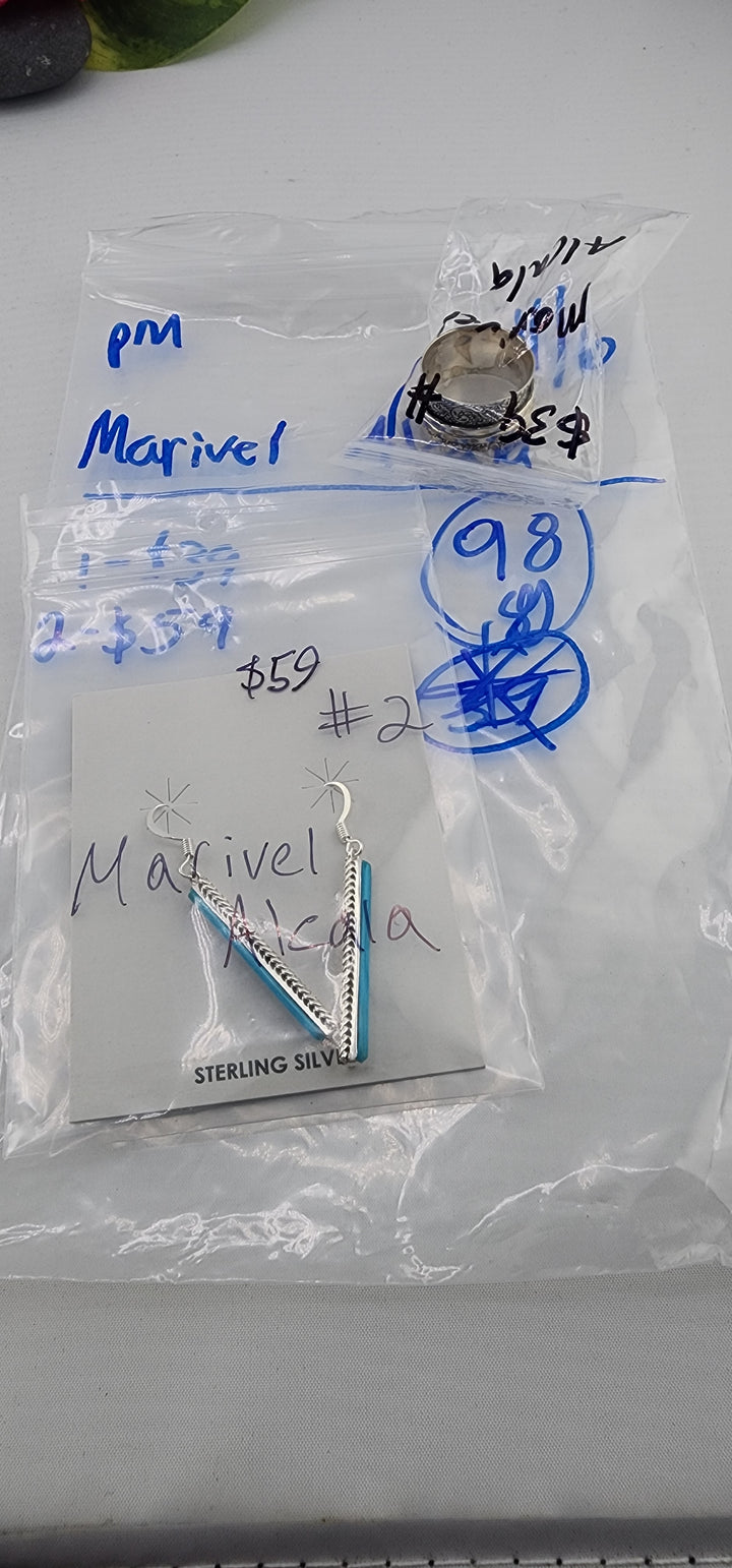 PM SHOW 48HR - RESERVED FOR: Marivel Alcala - 11/6/2025 tiktok Live Show - 2 Sterling Silver Items