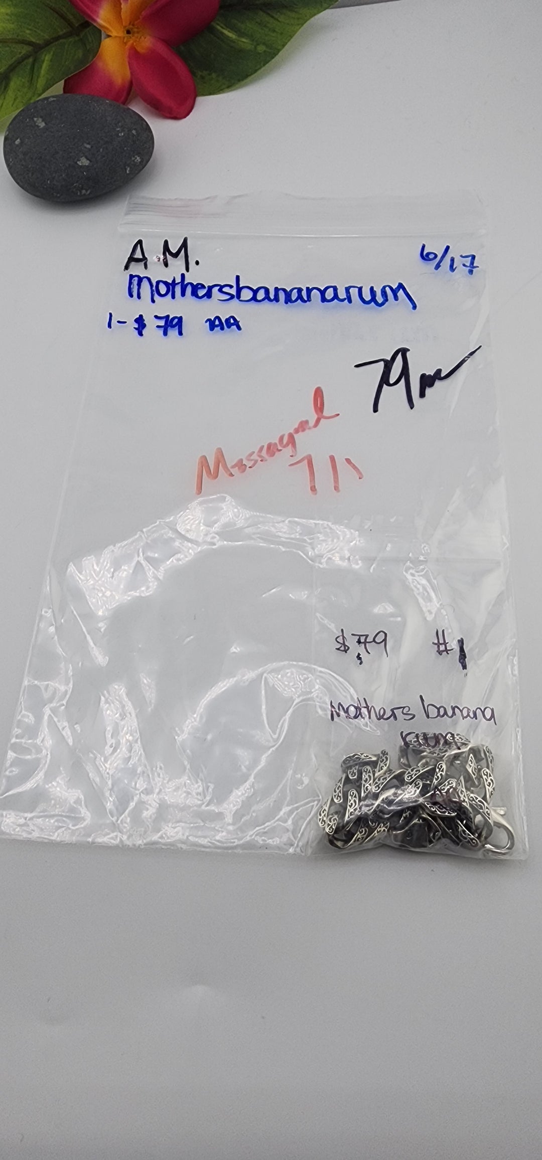 RESERVED FOR: mothersbananarum - 6/17/2025 tiktok A.M Live Show - 1 Sterling Silver Items