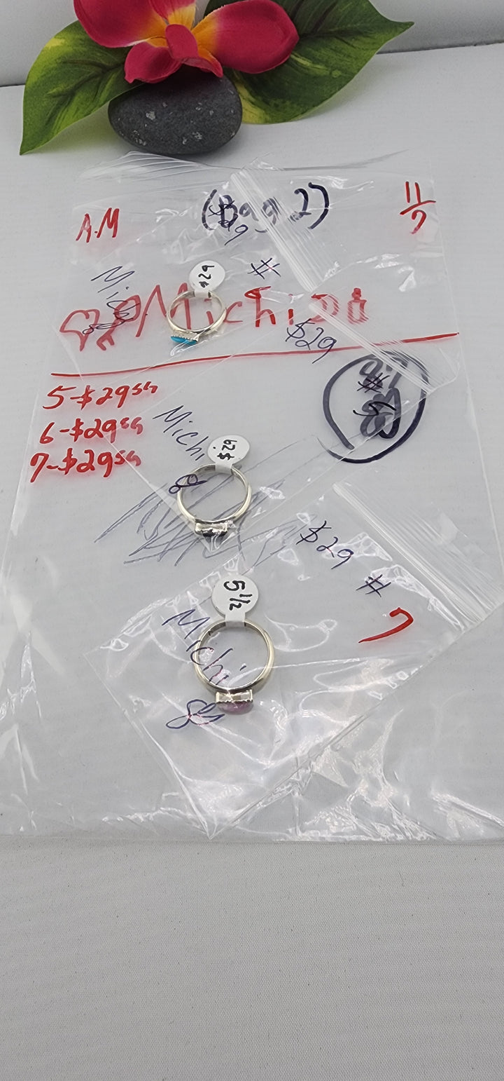 AM SHOW 48HR RESERVED FOR: ❤️🗝️Michi🌙🕯️ (Bag 2) - 11/7/2025 FL tiktok Live Show - 3 Sterling Silver Items