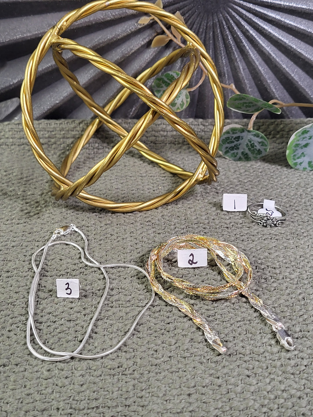 RESERVED FOR: candycoloredglasses 8/30/2024 - 3 Sterling Silver Items