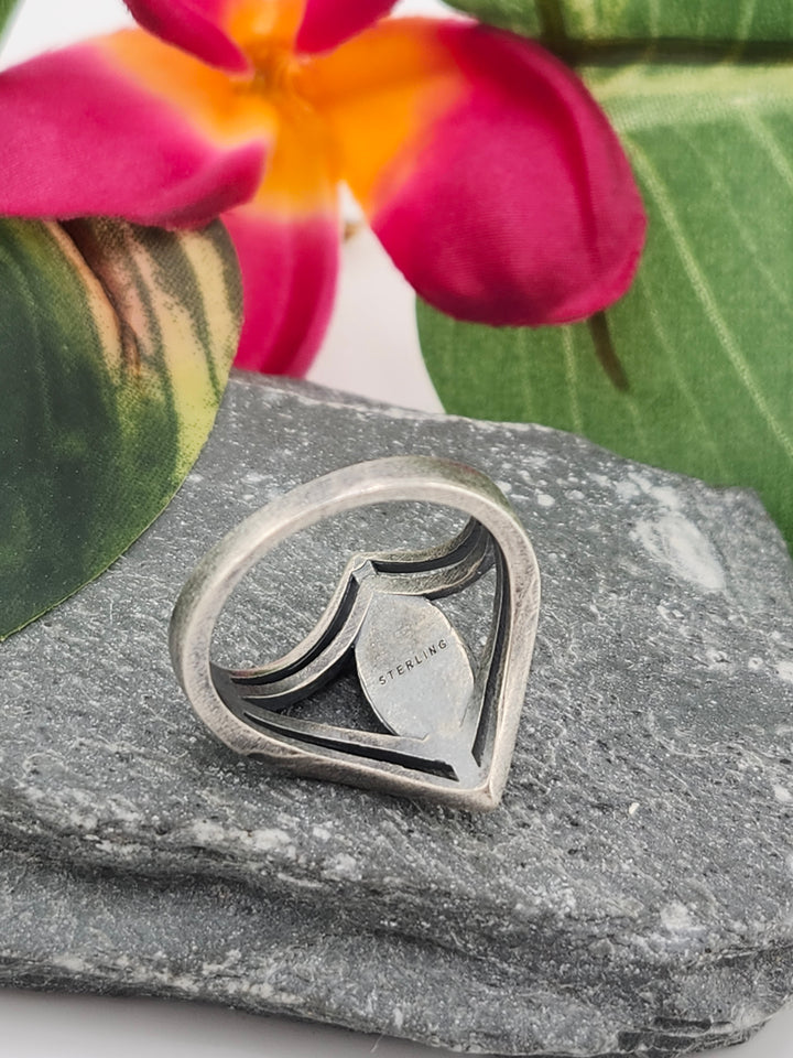 Oxidized Marquee Bumblebee Jasper Ring Size 9