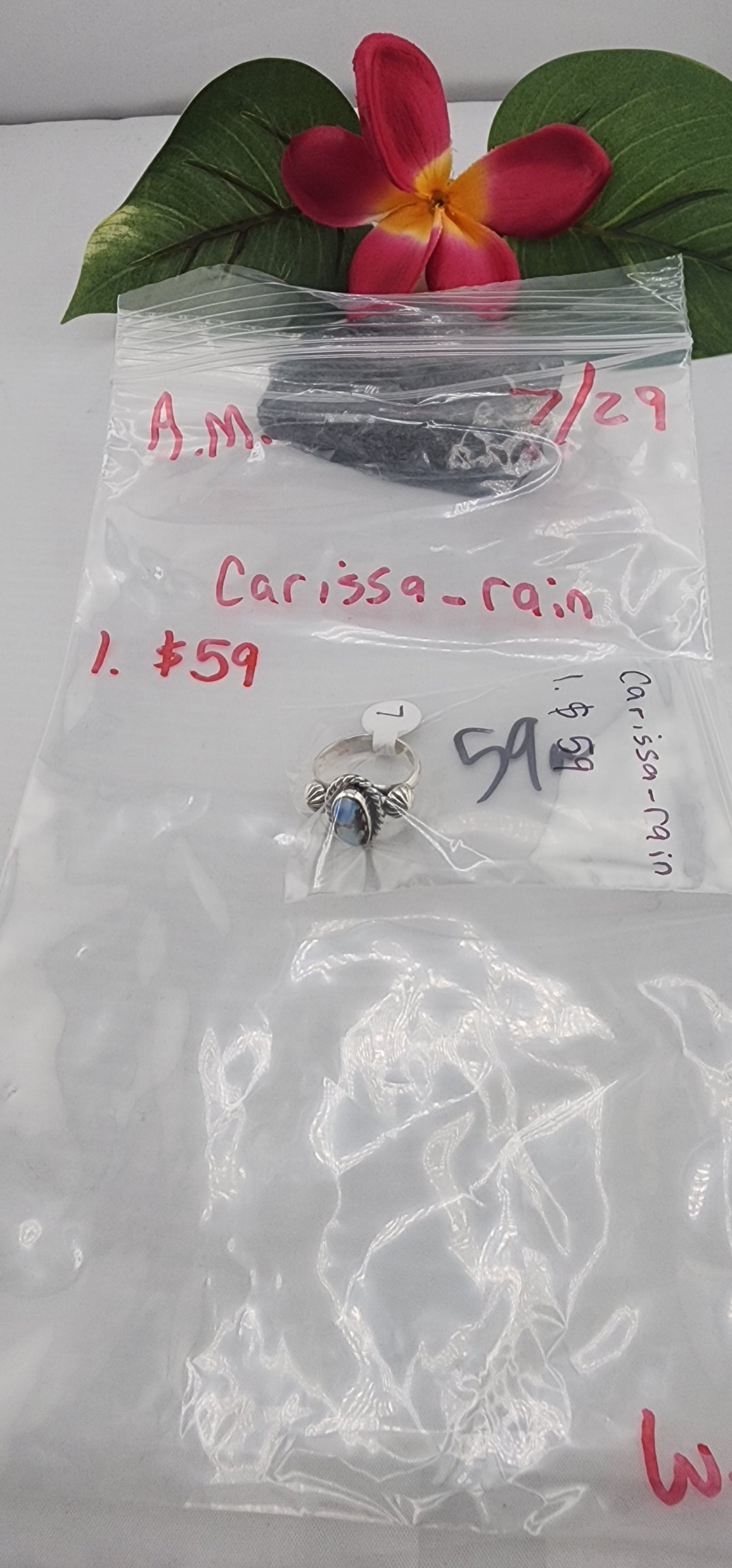 AM SHOW 48HR - RESERVED FOR: carissa_rain - 7/29/2025 FL tiktok Live Show - 1  Sterling Silver Items