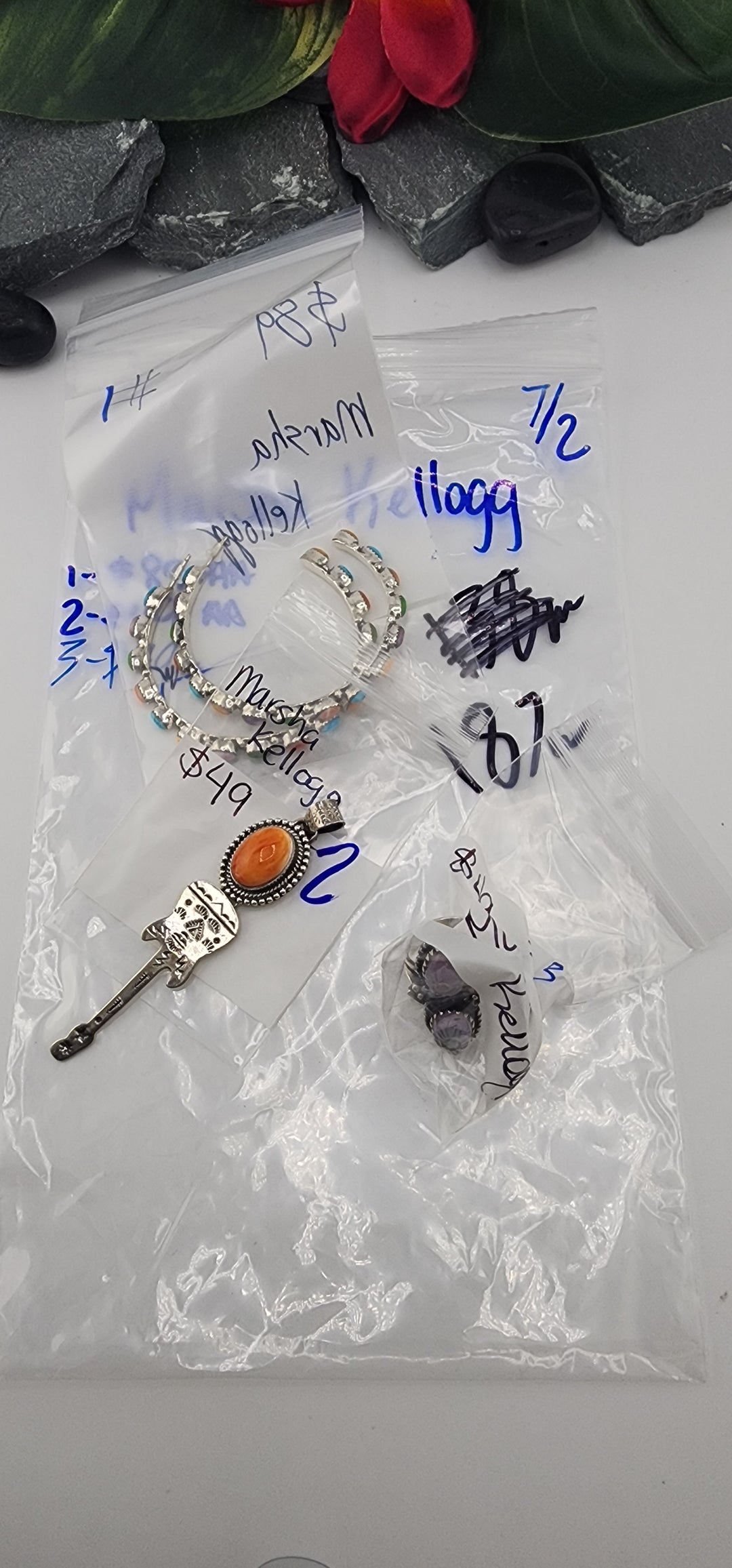 48HR - RESERVED FOR: Marsha Kellogg - 7/2/2025 FL tiktok Live Show - 3 Sterling Silver Items
