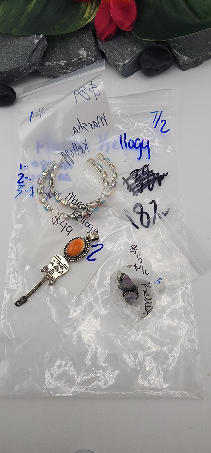 48HR - RESERVED FOR: Marsha Kellogg - 7/2/2025 FL tiktok Live Show - 3 Sterling Silver Items