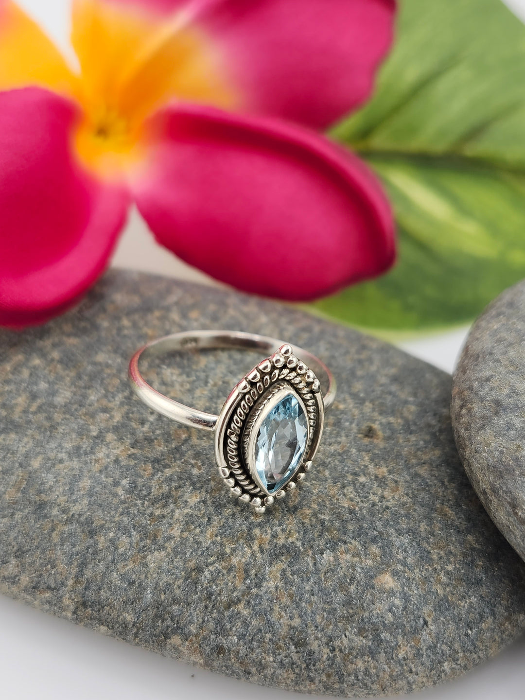 Blue Topaz Ring