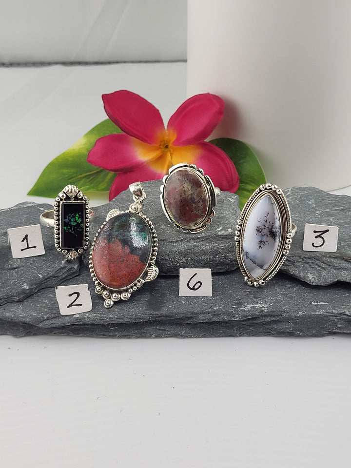 RESERVED FOR:  Bonnie Crockett Scha -11/19/2024 - 6 Sterling Silver Items