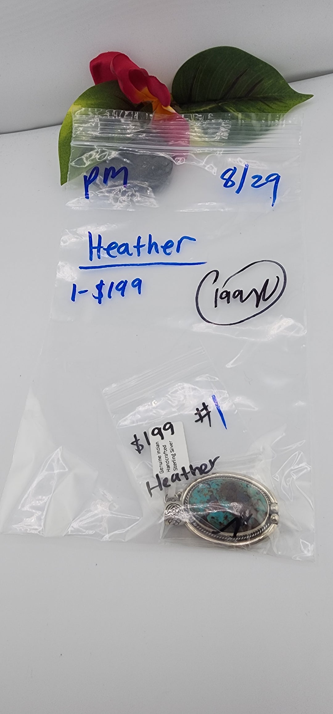 PM SHOW 48HR - RESERVED FOR:👻Heather👻 - 8/29/2025 FL tiktok Live Show - 1 Sterling Silver Items