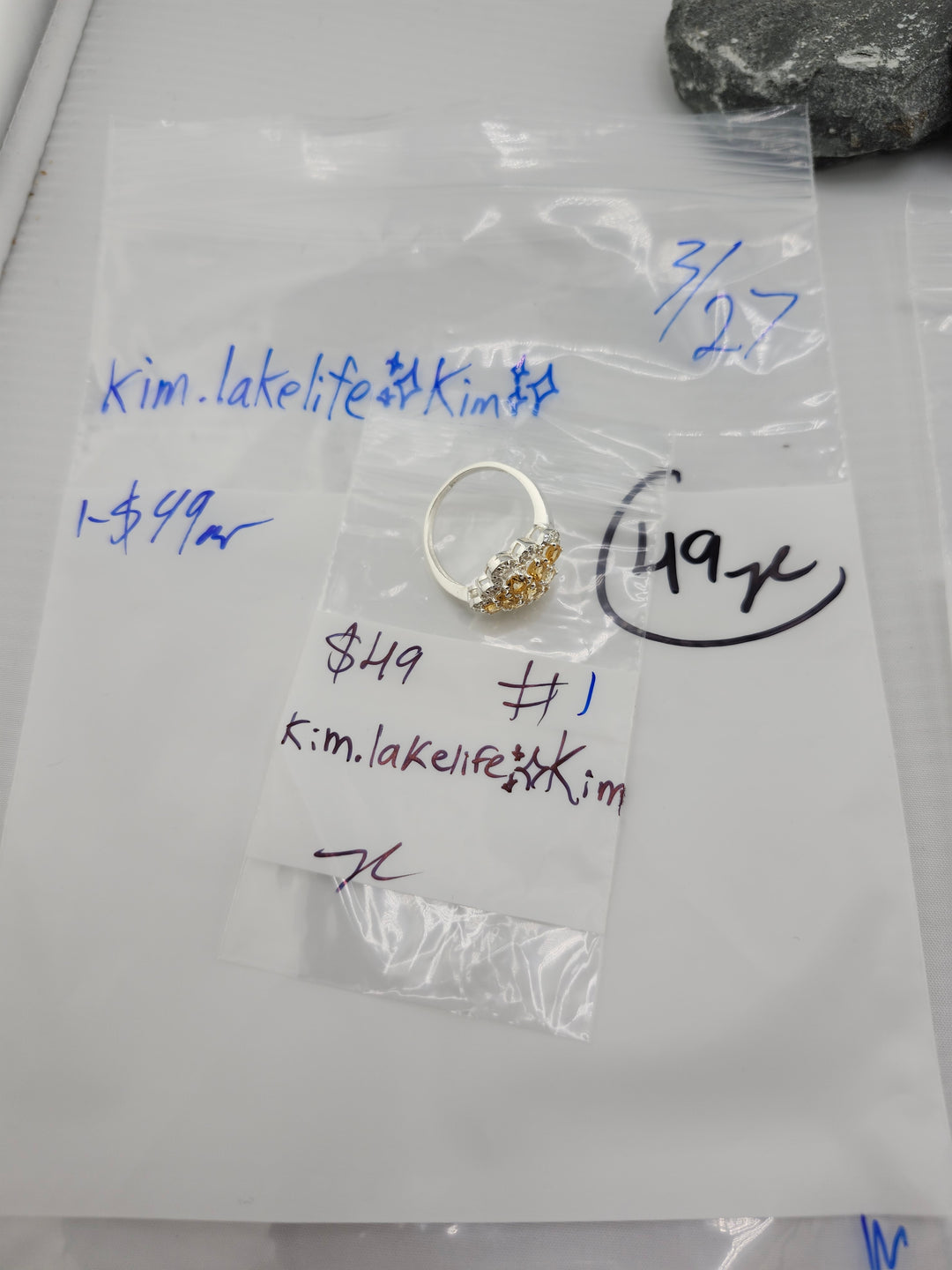 RESERVED FOR: kim.lakelife✨️Kim✨️ - 3/27/2025 tiktok Live Show - 1 Sterling Silver Items