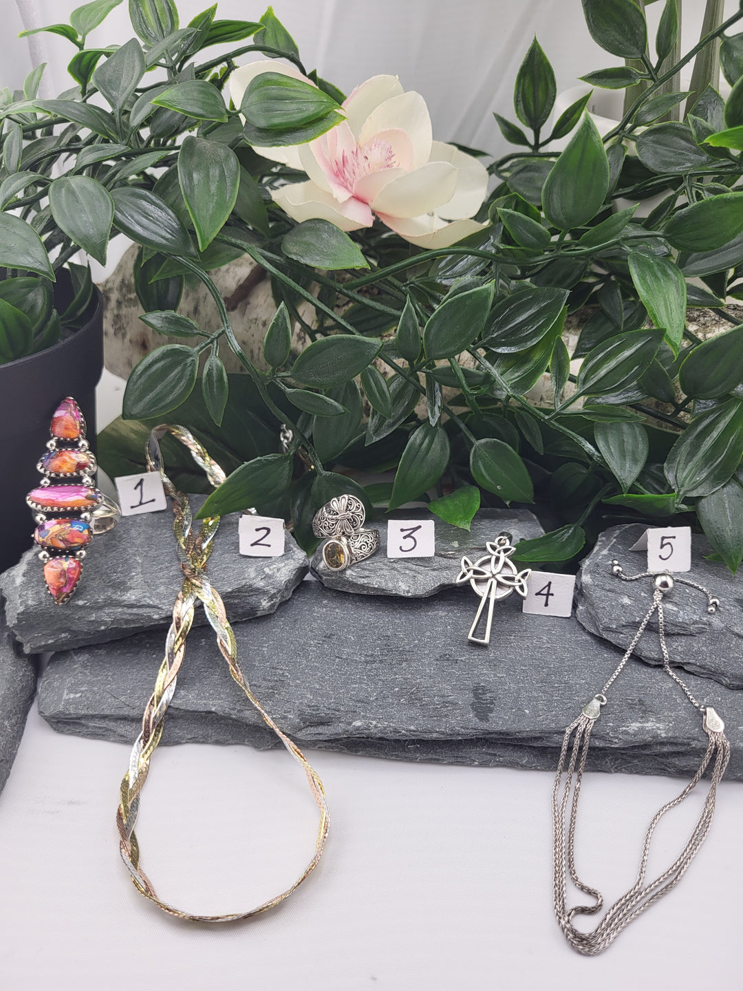 RESERVED FOR:   Grneyz-11/11/2024 -4 Sterling Silver Items