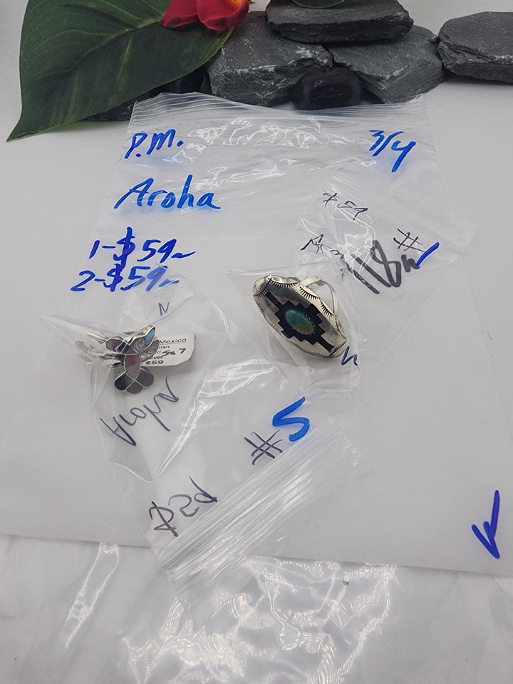 Aroha - 3/4/26 - 2 925 Sterling Silver Items