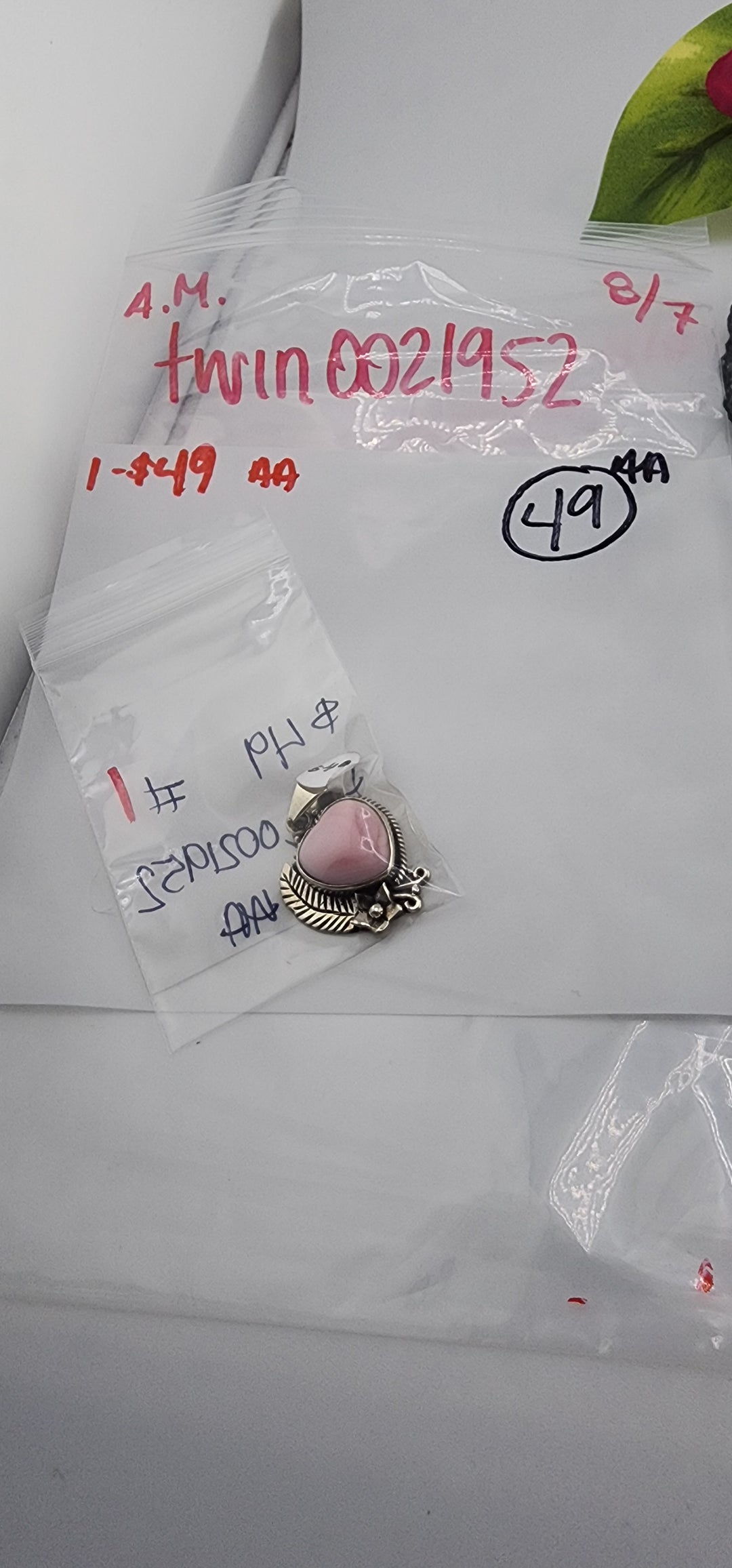 AM SHOW 48HR - RESERVED FOR: twin0021952 - 8/7/2025 FL tiktok Live Show - 1 Sterling Silver Items