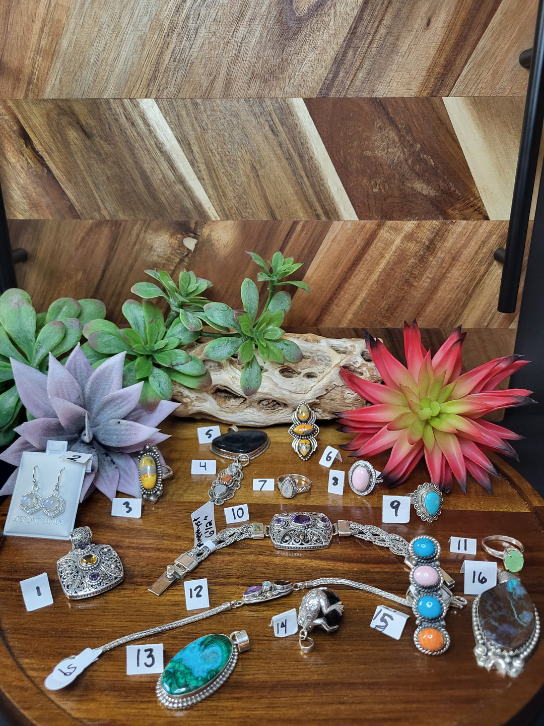 RESERVED FOR: Ruth Adedeji 7/27/24- 16 Sterling Silver Items