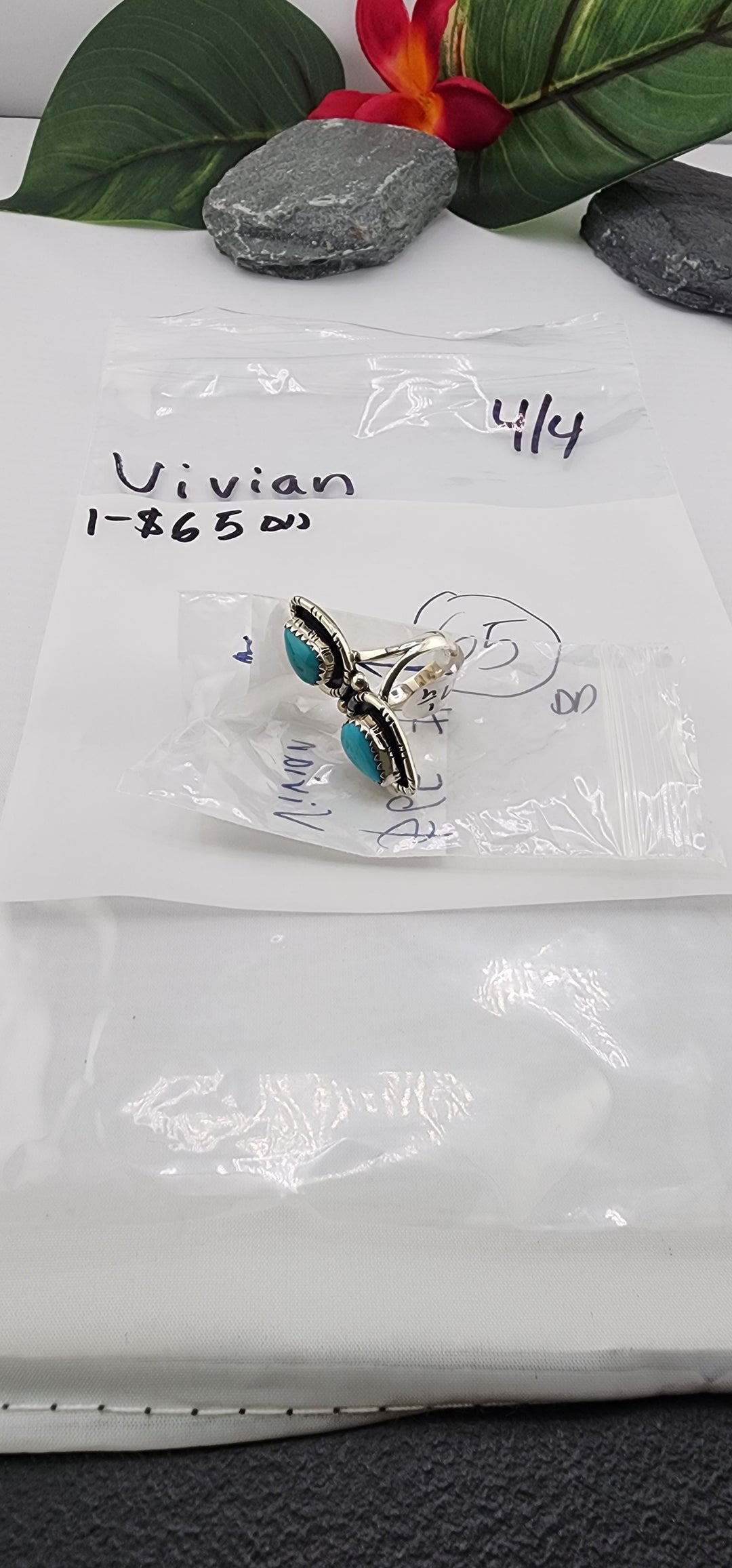 RESERVED FOR: Vivian 4/4/2025 Friday App show Live Show -  1 Sterling Silver Items