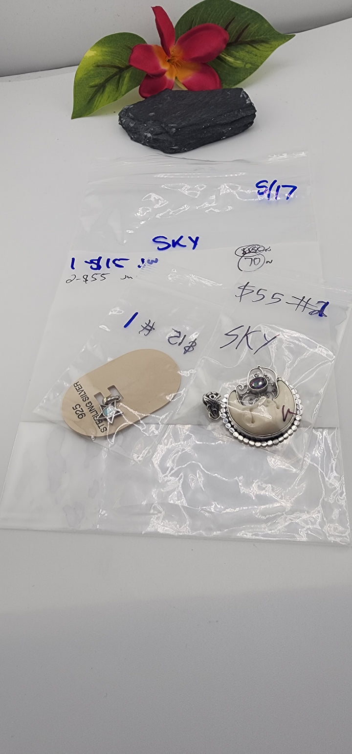 RESERVED FOR: SKY - 5/17/2025 tiktok Live Show (48 hour) -1 Sterling Silver Items