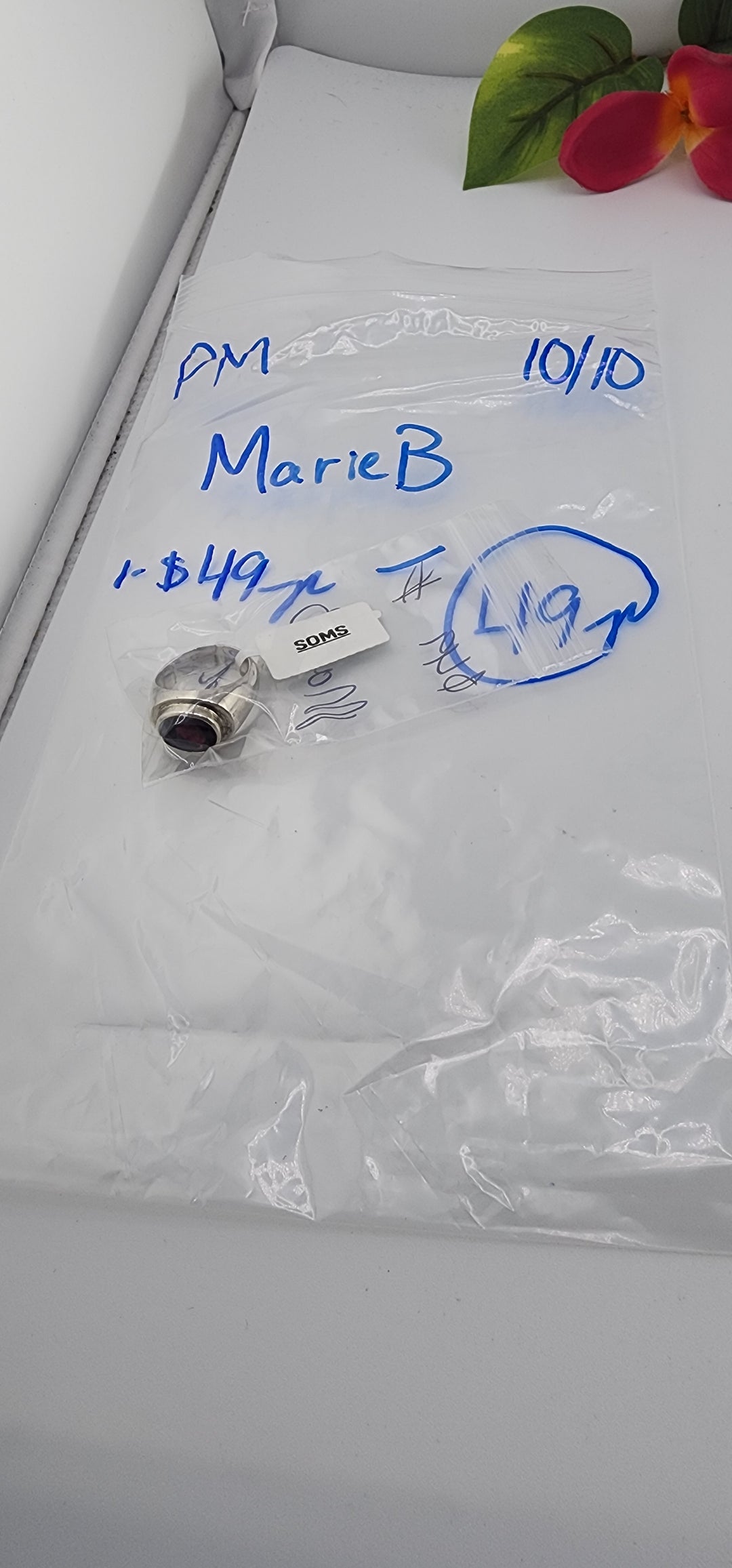 PM SHOW 48HR - RESERVED FOR: MarieB - 10/10/2025 FL tiktok Live Show - 1 Sterling Silver Items
